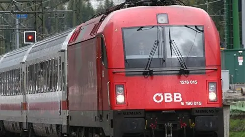 Un modello del treno Obb