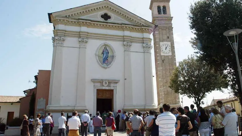 Passerini Treviso Inaugurazione Campanile Chiesa Sant'Antonino Agenzia fotografica foto film