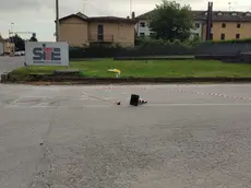 L'area in cui è avvenuto l'incidente