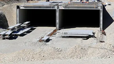 Ferrazza San Vito cantiere Strada Pedemontana