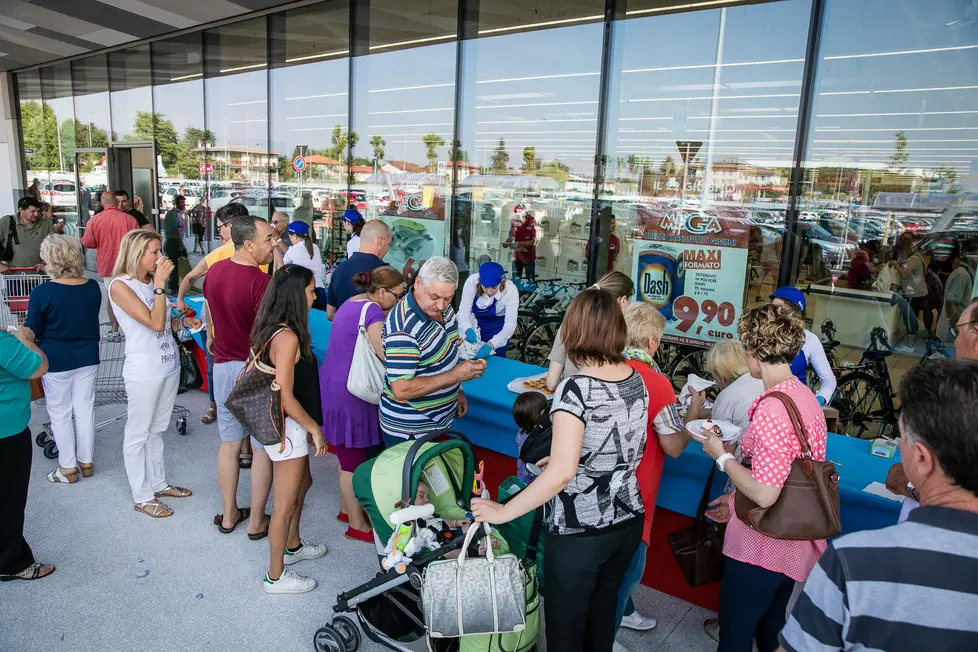 Allegranzi San Fior Inaugurazione supermercato Mega