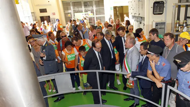 Borghesi Crocetta inaugurazione centrale elettrica Enel Pederobba