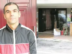 Hafid Benmbarak e la pizzeria “Leo Pizza” colpita da un incendio