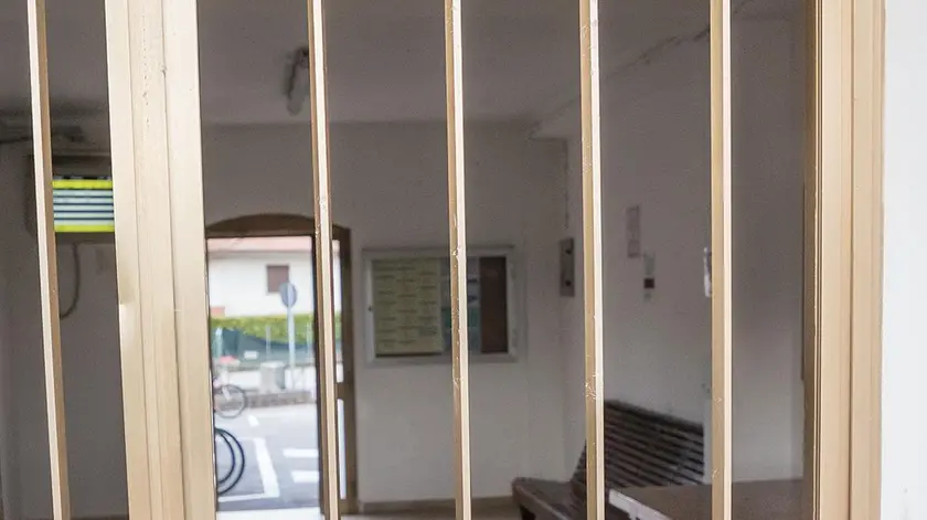 L’ingresso della stazione ferroviaria di Orsago