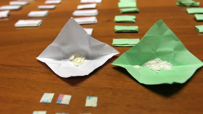 Una partita di droga sintetica sequestrata