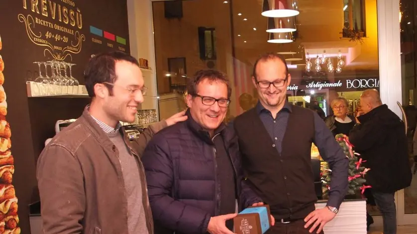 AGOSTINI TREVISO INAUGURAZIONE PASTICCERIA ''TREVISU''