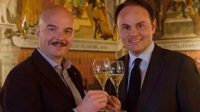 Gianluca Bisol con Matteo Bruno Lunelli