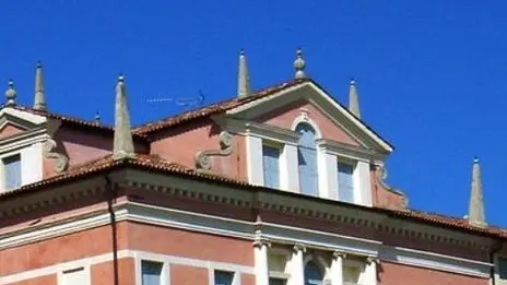 Una delle ville chiuse al pubbico