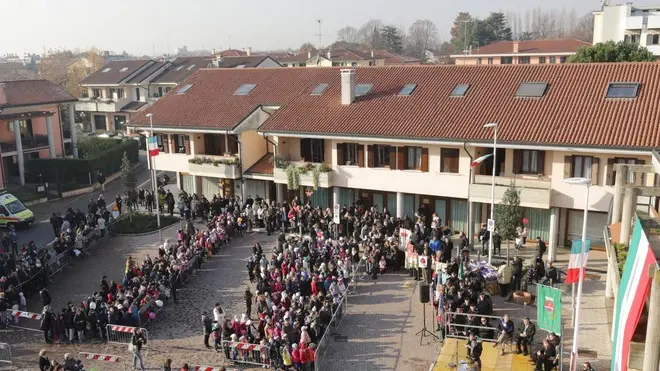 Allegranzi Zero Branco inaugurazione piazza borsellino e falcone