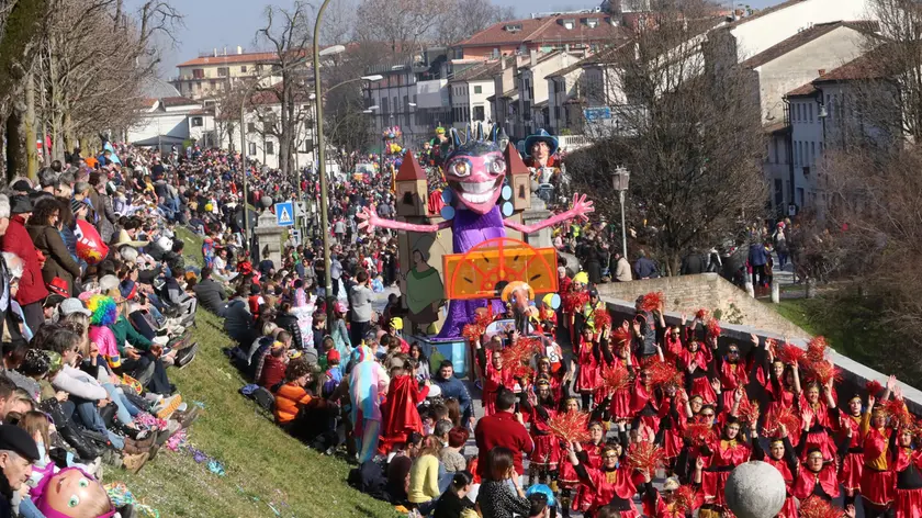 L’ultima sfilata di Carnevale a Treviso risale al 2019