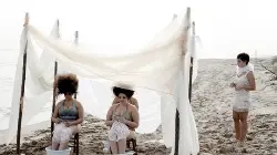 Una scena del film "I baci mai dati"