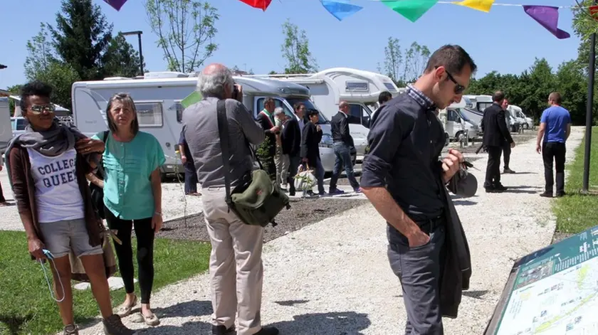 ALLEGRANZI QUINTO INAUGURAZIONE CAMPER RESORT