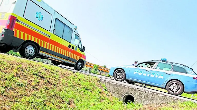 DeMarchi Altivole polstrada sul luogo incidente mortale