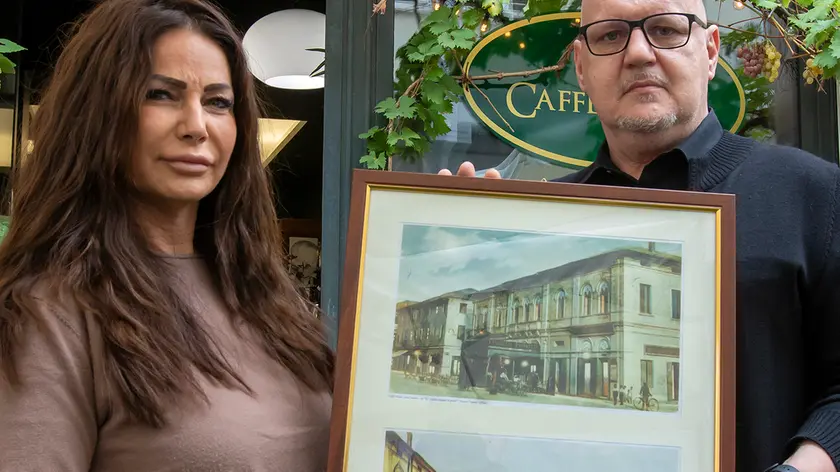 Poloni Montebelluna Loredana e Maurizio del Caffè Roma