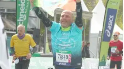 Toni Venturato alla maratona di Parigi, quest’anno sarà ospite d'onore a New York