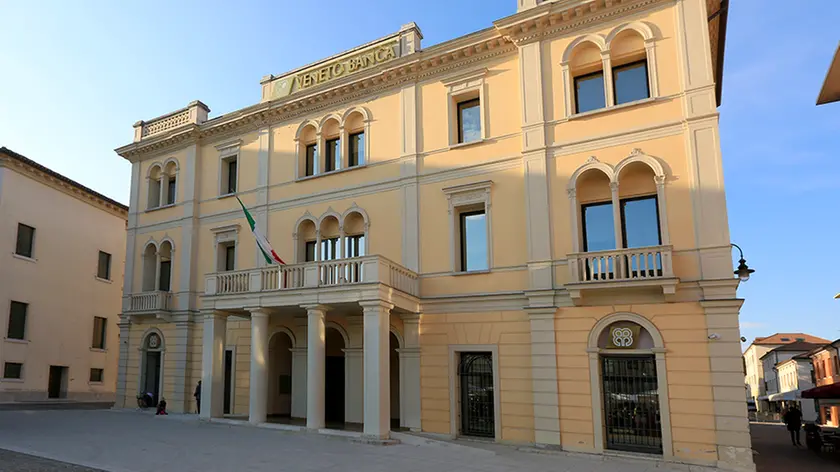Ferrazza Montebelluna sede centrale di Veneto Banca