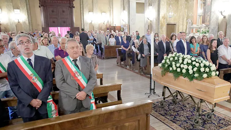 Ferrazza Solighetto funerale di Teresa Fabbri