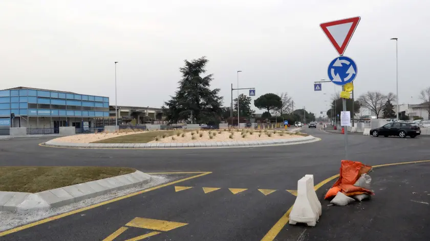 AGOSTINI AG.FOTOFILM DOSSON LAVORI IN CORSO TRATTO DI NUOVA TANGENZIALE IN VIA DELLE INDUSTRIE