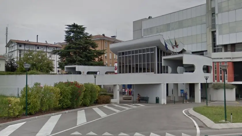 L'ospedale Ca’ Foncello di Treviso, dov’è stato operato il calciatore Nicoletti