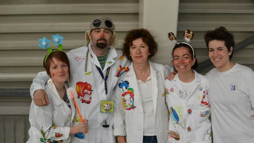 I volontari di Giocare in corsia