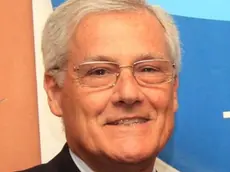 ZAGO TREVISO PRESENTAZIONI CANDIDATI DI MASSIMO ZANETTI SINDACO ALL'HOTEL CA' DEL GALLETTO, IN FOTO LA STRETTA DI MANO LUCA DOTTO E MASSIMO ZANETTI