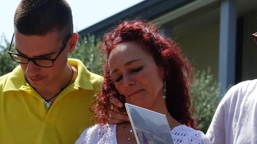 La mamma di Alex Marangon, morto nell'abbazia di Vidor