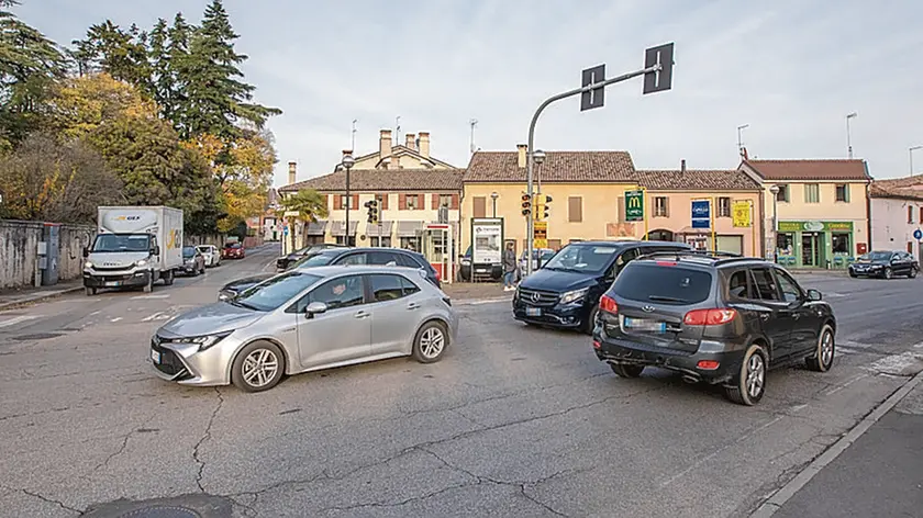 Borin Montebelluna piazza Verdi da riqualificare