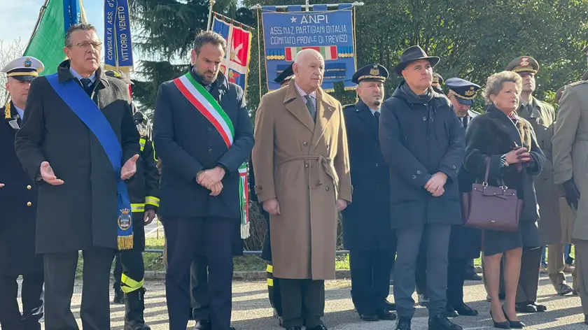 La cerimonia per il Giorno della Memoria a Treviso con il ministro Nordio