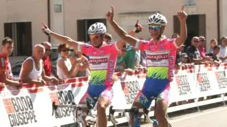 FAMIGLIA DI SPORTIVI. Daniele Beghetto al traguardo