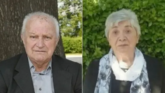 I coniugi Ferruccio Giacomazzi e Antonietta Vettorel, di Sarano