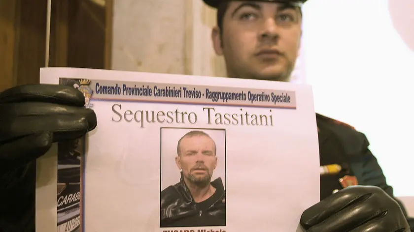 Michele Fusaro dopo la cattura