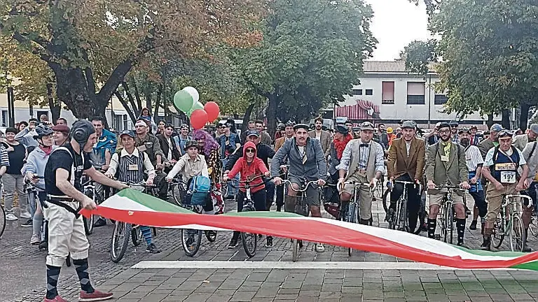 La partenza della Coppa Cobram a Montebelluna