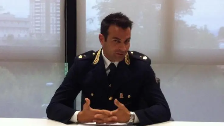 Il comandante della polizia stradale di Treviso, Alessandro De Ruosi