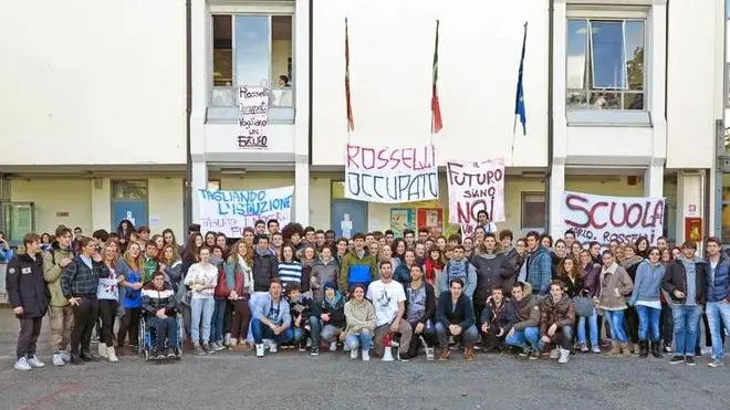 DeMarchi Castelfranco istitoto Rosselli occupato da studenti