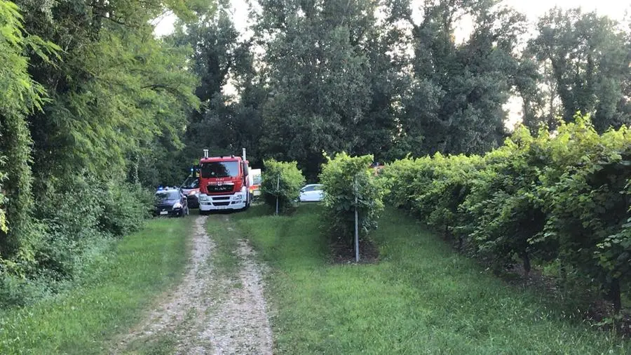 I soccorsi a Cimadolmo