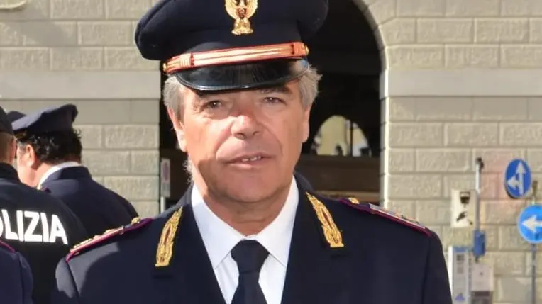Il comandante della Polfer Mario Scardanzan