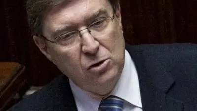 Foto Mauro Scrobogna / LaPresse.03-12-2013 Roma.Politica.Camera - informativa del Governo su lavoratori cinesi morti nel rogo di Prato.Nella foto: il ministro del lavoro Enrico Giovannini.Photo Mauro Scrobogna /LaPresse.03-12-2013 Rome.Politics.Chamber of Deputies - Government's report on the death of cinese workers in Prato.In the photo: Labour minister Enrico Giovannini