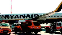 Aereo Ryanair in pista