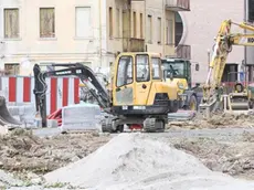 Guerretta Oderzo lavori pavimentazione ex foro boario