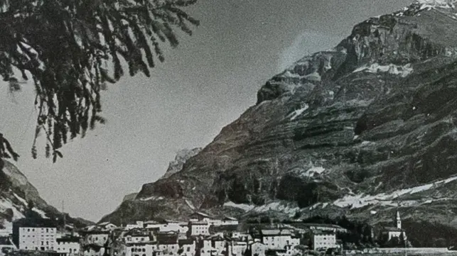 Calzavara Vittorio Veneto Mario Pozzobon superstite del Vajont Paese di Pirago dove abitava