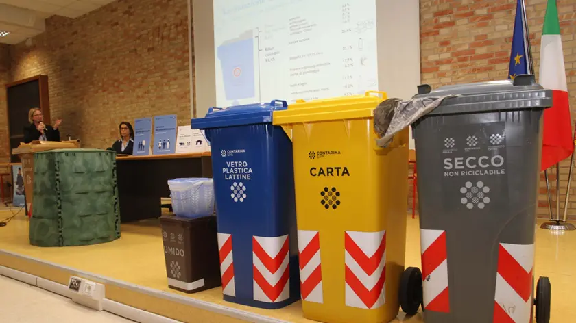 I contenitori per la differenziata