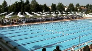 La piscina comunale di Montebelluna