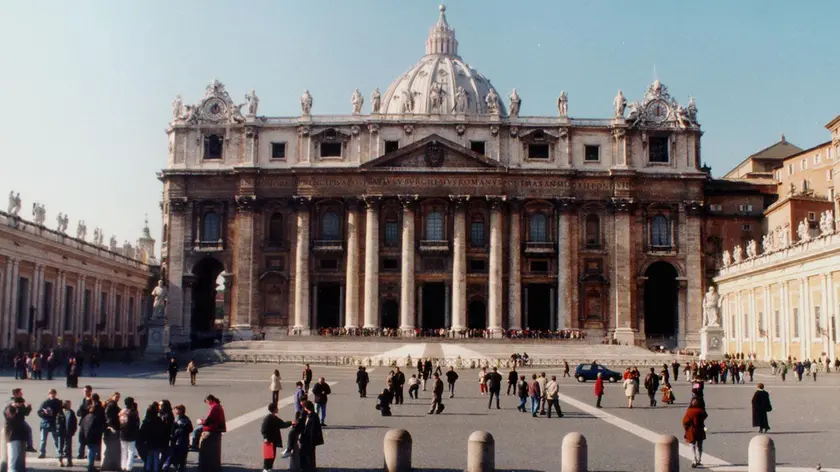 La basilica di San Pietro nella città del Vaticano