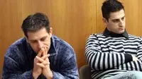 Treviso 20080115 INIZIATO IL PROCESSO PER LA MORTE DI GRAZIELLA BARBIERO RESIDENTE A FAE' INDAGATI PER OMICIDIO IL MARITO CLAUDIO BALDISSIN E I FIGLI BENJAMIN E BRIAN IN FOTO I FIGLI DA SX BENJAMIN E BRIAN BALDISSIN (FOTOFILM/FotoFilm)