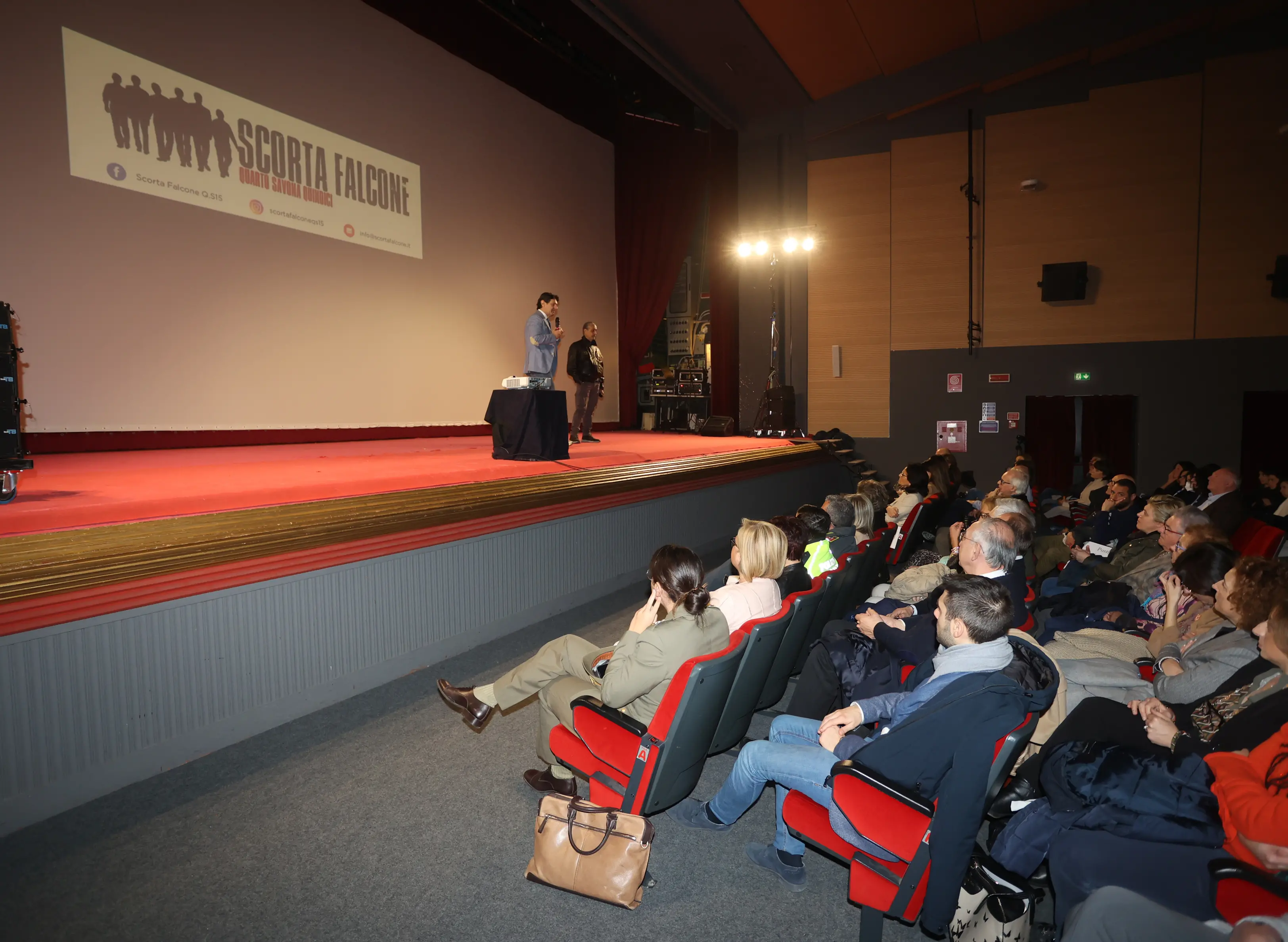 DE POLO AG.FOTOFILM ODERZO INCONTRO CINEMA CRISTALLO, CAPACI 30 ANNI DOPO