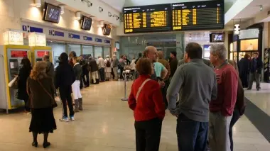 La stazione ferroviaria di Treviso dove è previsto il mini casinò bocciato da Gentilini