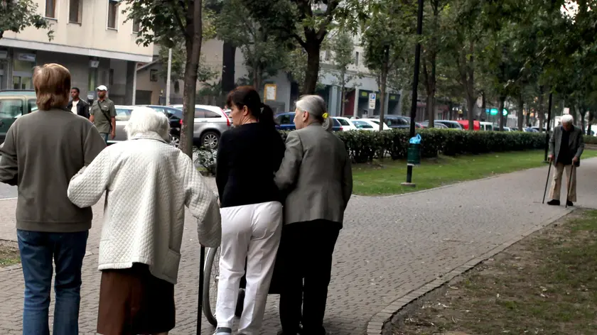 Anziani e badanti a Treviso
