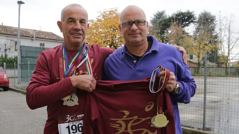 Bolognini agenzia foto film Roncade albino dotto e mirco piovesan 30 maratone di venezia