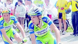 Nibali e Basso sul Grappa al Giro 2010