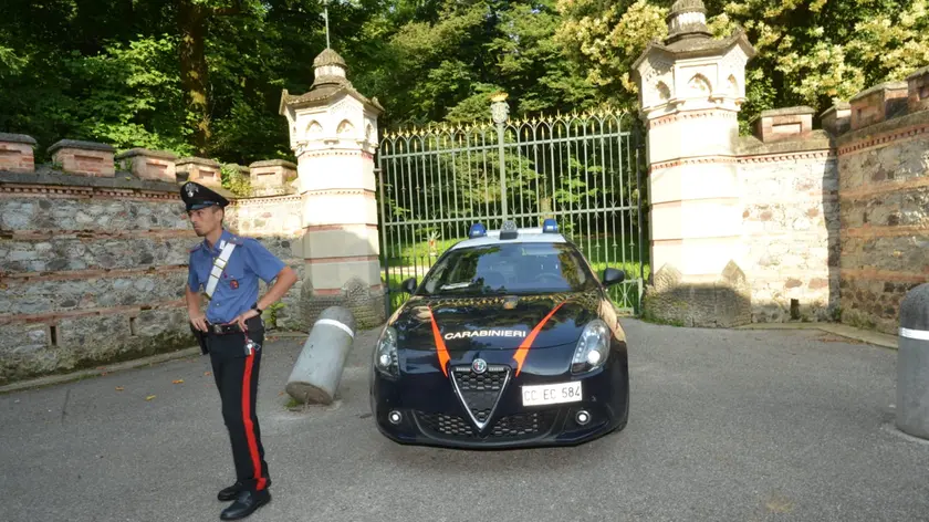 I carabinieri all'Abbazia di Santa Bona